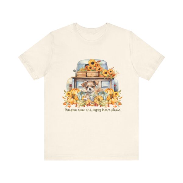 Cute Dog and Pumpkin Fall Tshirt - Image 6