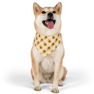 Sunflower Vibes Pet Bandana