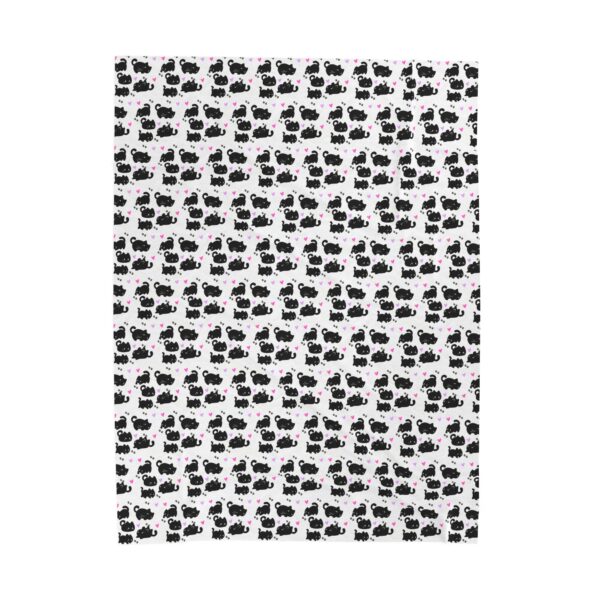 Cozy Cow Print Blanket - Warm Velveteen Plush Throw, Cute Home Decor, Gift for Cows Lovers, Snuggle Blanket, Farmhouse Style Cozy - Image 9