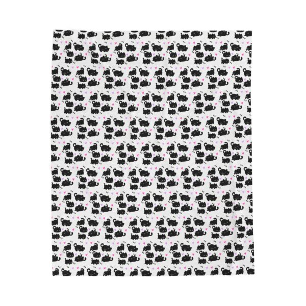 Cozy Cow Print Blanket - Warm Velveteen Plush Throw, Cute Home Decor, Gift for Cows Lovers, Snuggle Blanket, Farmhouse Style Cozy - Image 5
