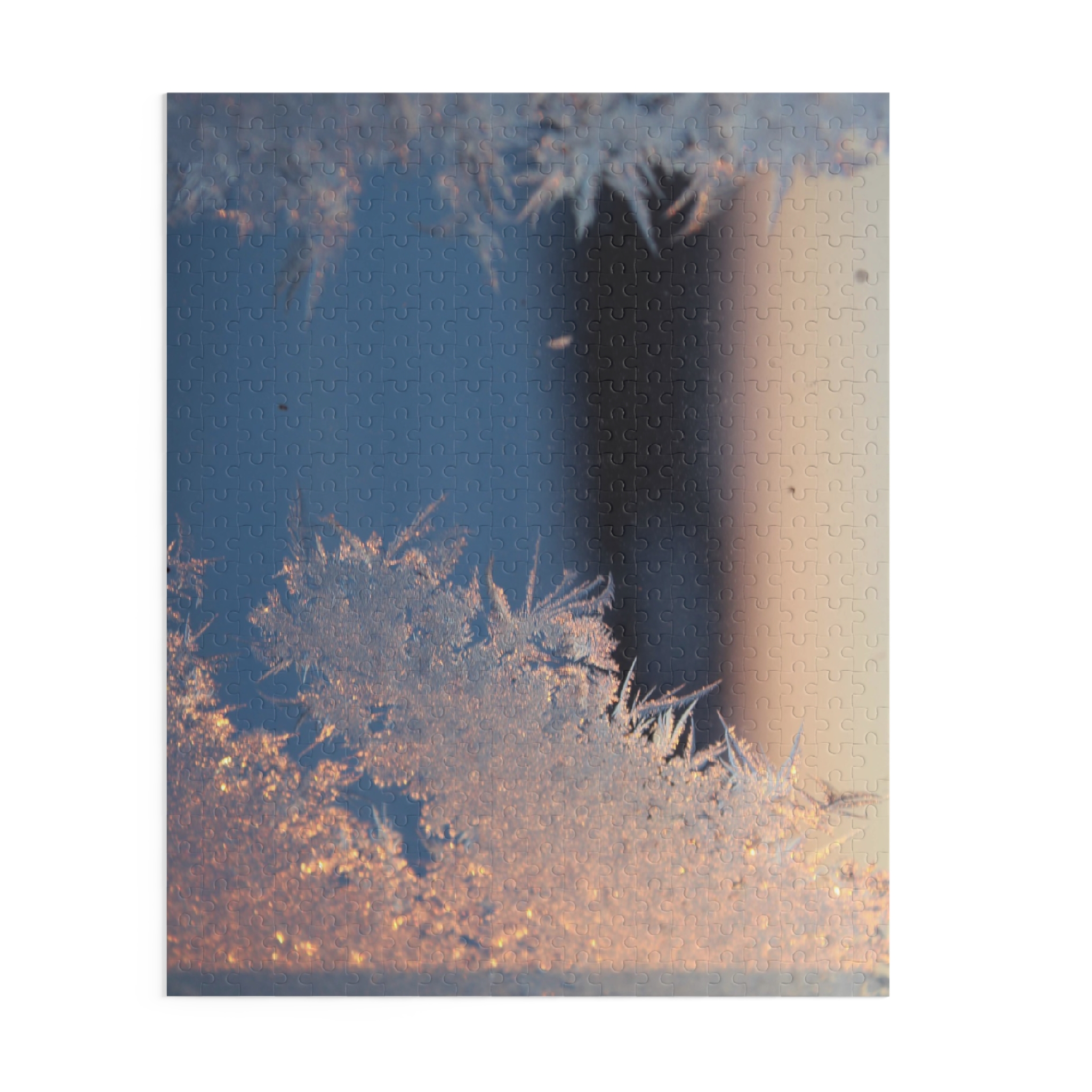 Winter Frost Macro Puzzle — Scenic Snowflake Photo Jigsaw (120/252/500 pcs) - Image 10