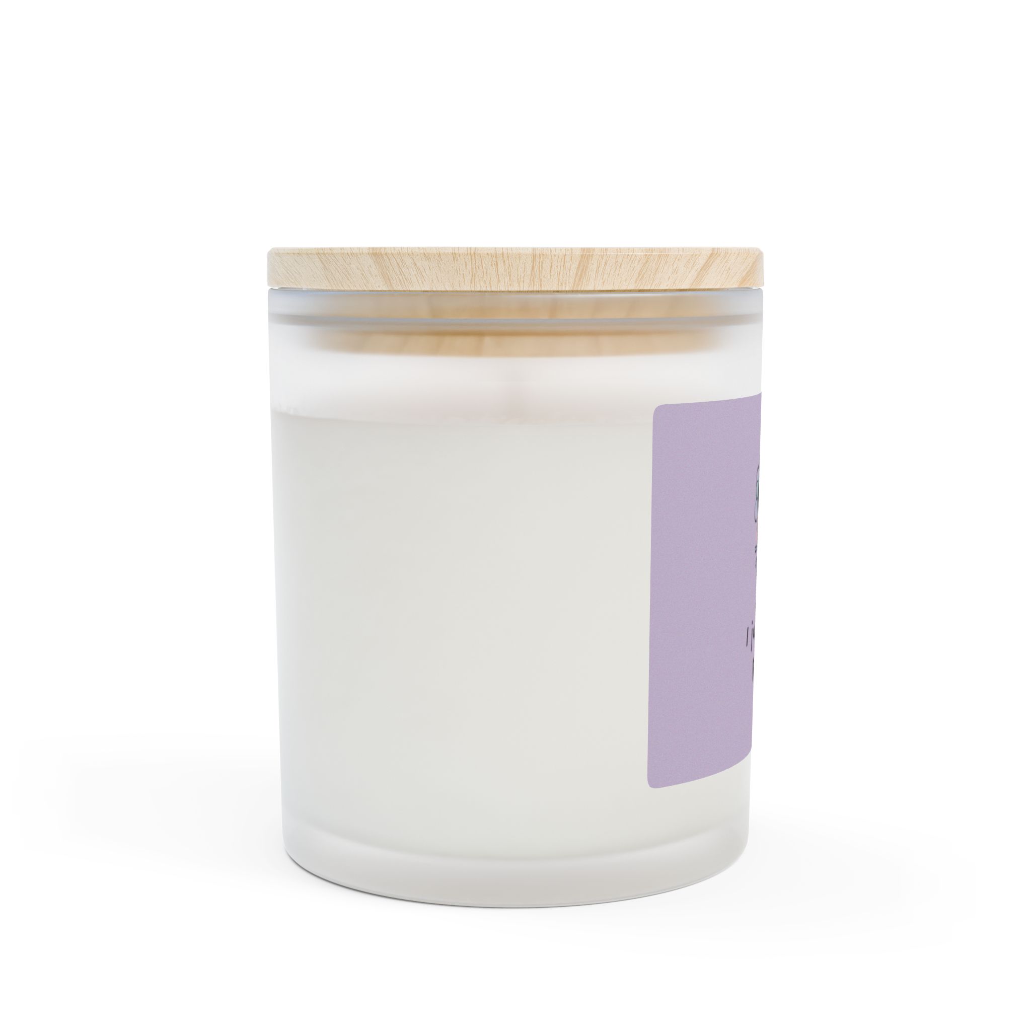 Sad Panda 'I Just Want to Relax' Candle | Frosted Glass Candle - Image 14