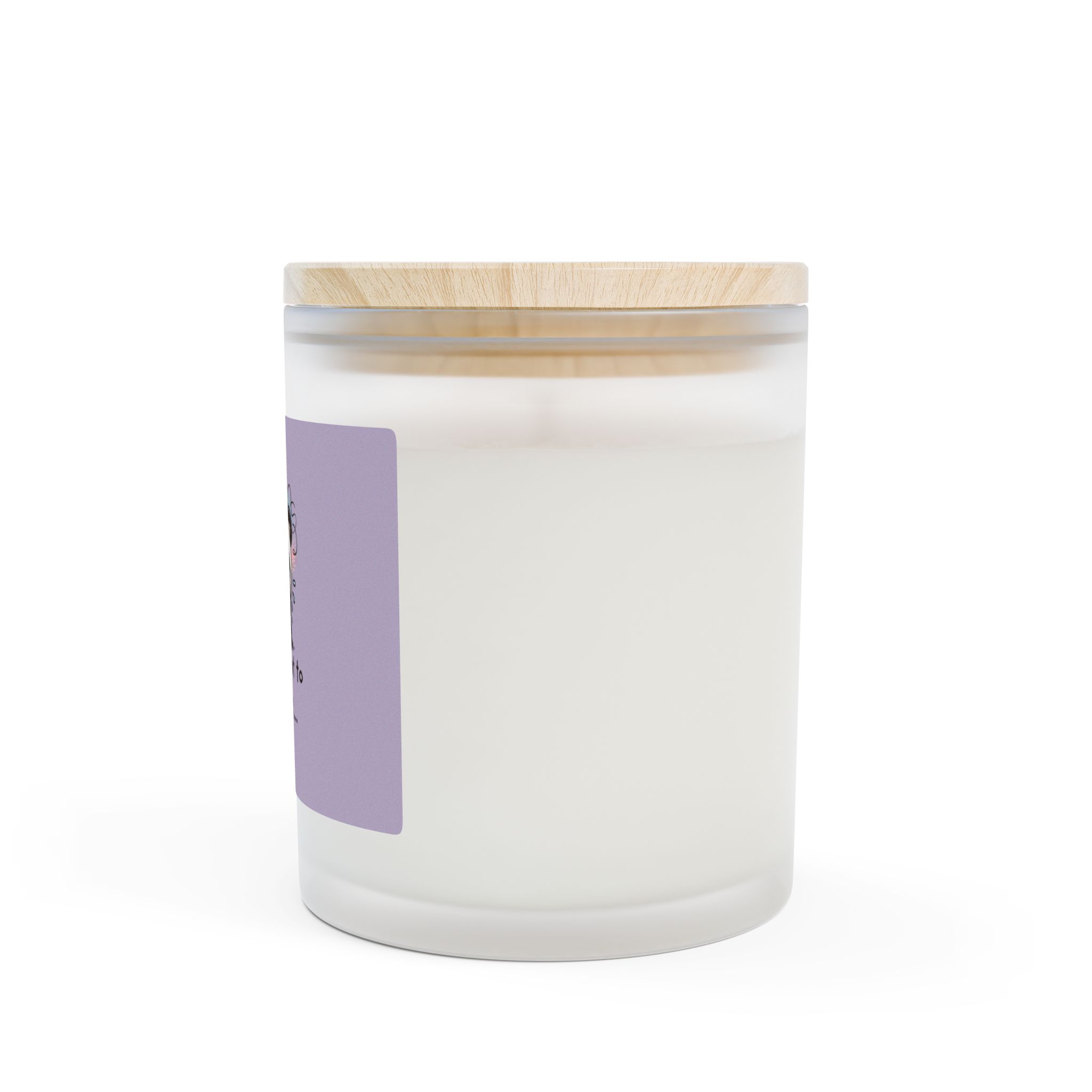 Sad Panda 'I Just Want to Relax' Candle | Frosted Glass Candle - Image 7