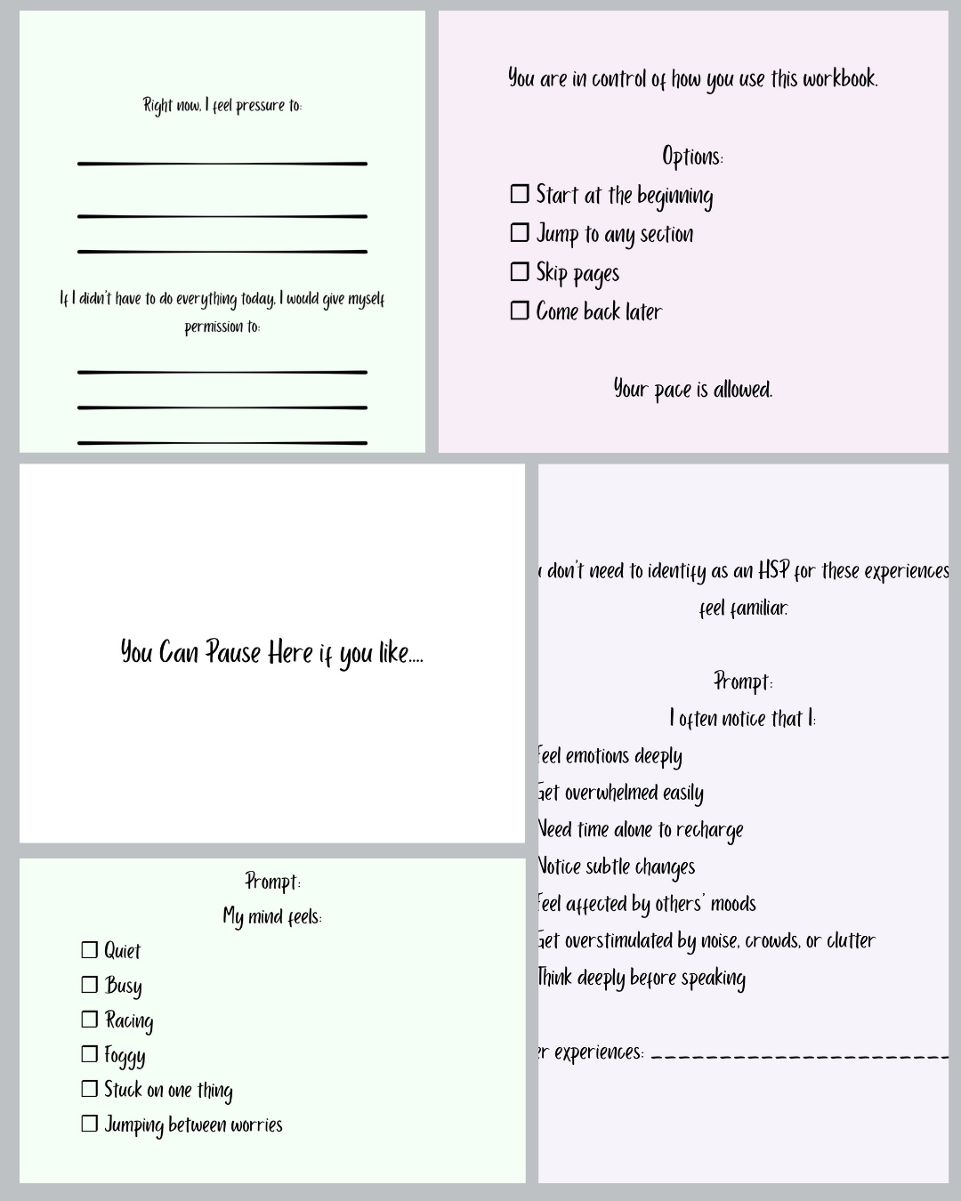 Start Here: A Gentle Guide to Anxiety & HSP - Image 3