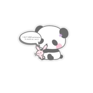 I Dont Need YOUR Permission Sticker, Sassy Reminder Vinyl, Laptop Water Bottle Decal, Cute Comfort Art