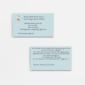 Personalized Anxiety Support Card (Digital Download)