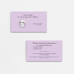 Personalized Anxiety Support Card (Digital Download)