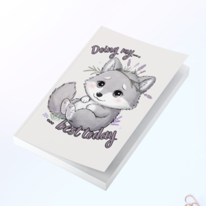 Doing My Best: Chibi Wolf Reflection Journal