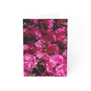 Pink Spring Flowers Greeting Cards (1, 10, 30, and 50pcs)