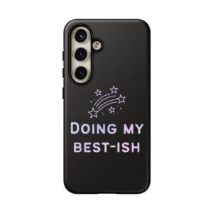 "Doing My Best-ish" Pastel Stars Protective  Phone Cover Cover