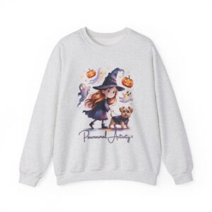 Magical Witch Sweatshirt for Fall, Cute Fall Apparel, Halloween Crewneck, Pet Lover Gift, Cozy Autumn Fashion